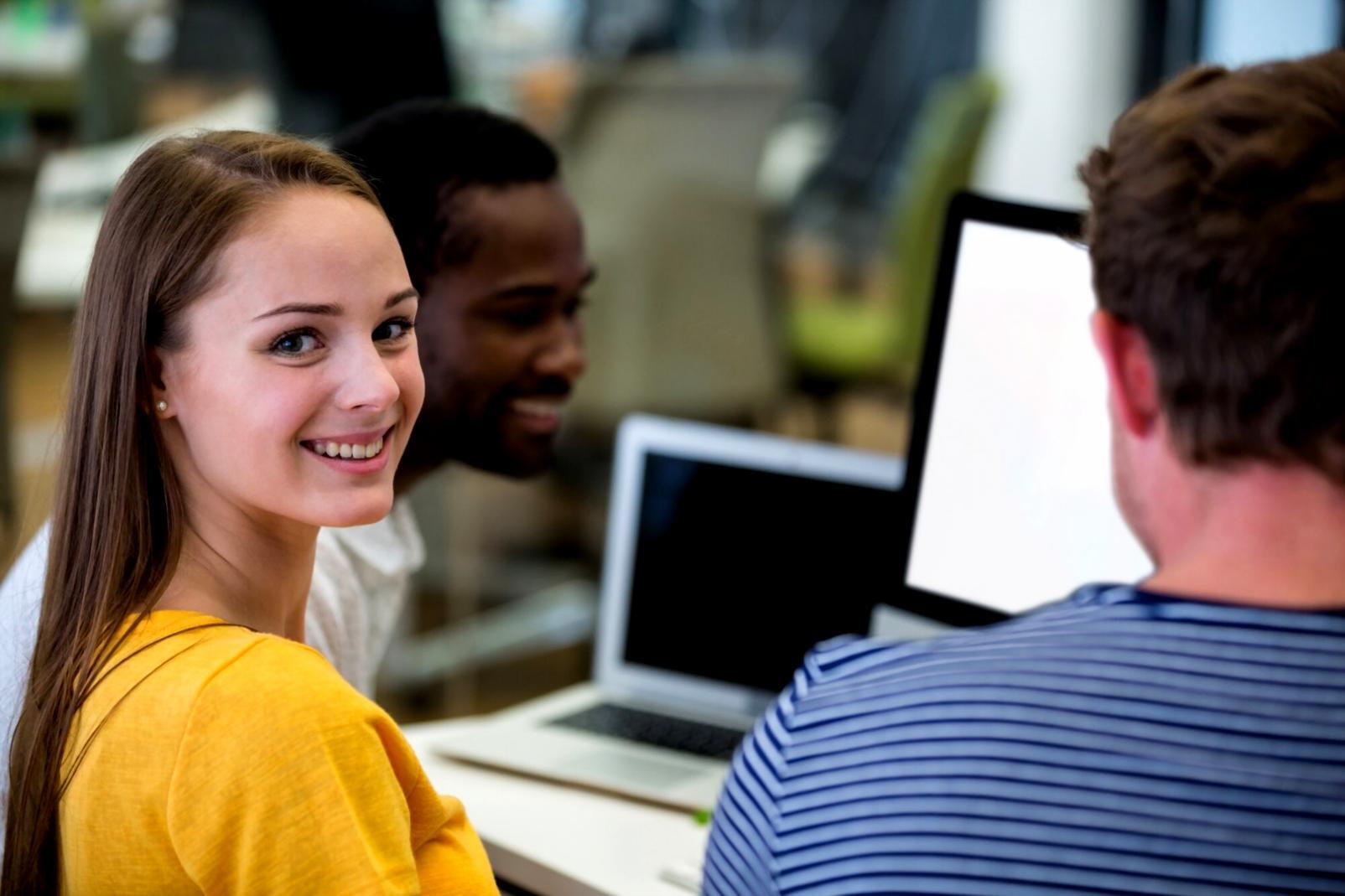 Financial analysis workspace showing budget documents and analytical tools